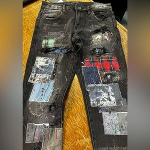 Embellish brand jeans